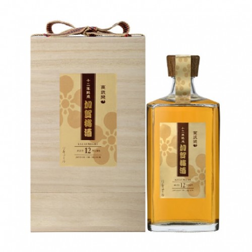 萬歲樂加賀 梅酒 12 年熟成 Manzairaku Kaga 12 Years aged Umeshu 720ml