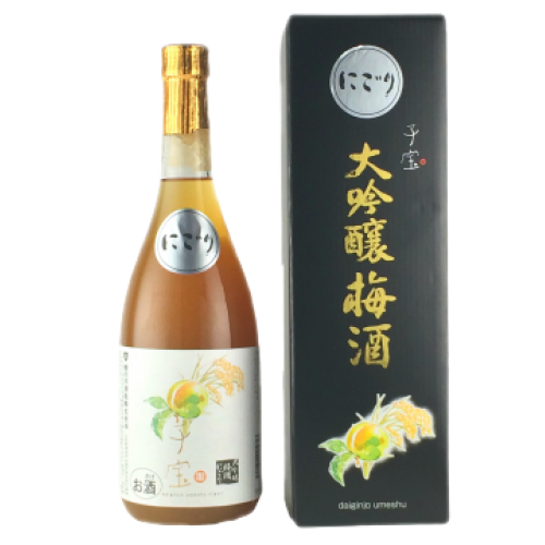 楯野川子寶大吟釀濁梅酒 720ml