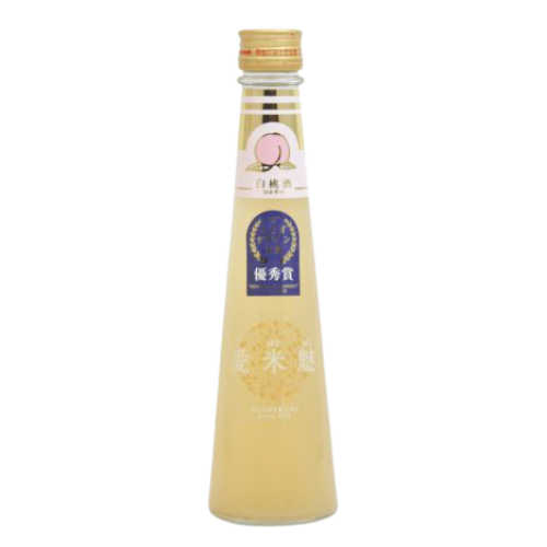 西堀酒造 愛米魅 白桃酒 200ml